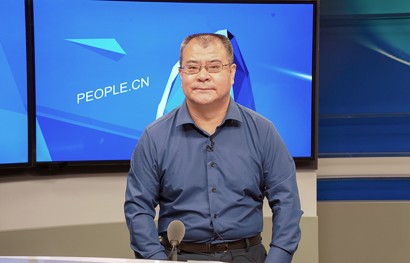 中國東方演藝集團(tuán)黨委書記、董事長景小勇接受人民網(wǎng)專訪。